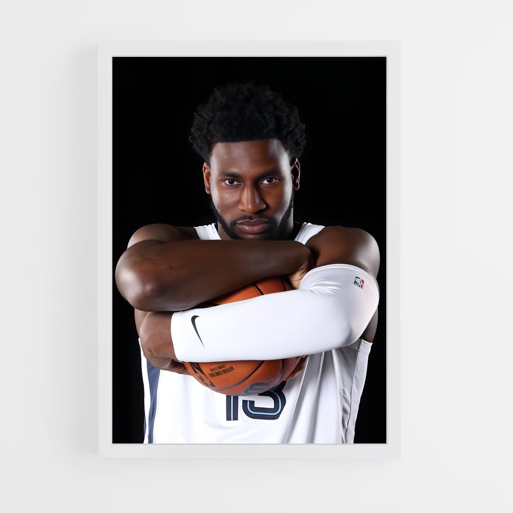 Poster Jaren jackson – affiche Basketball (vue 3)